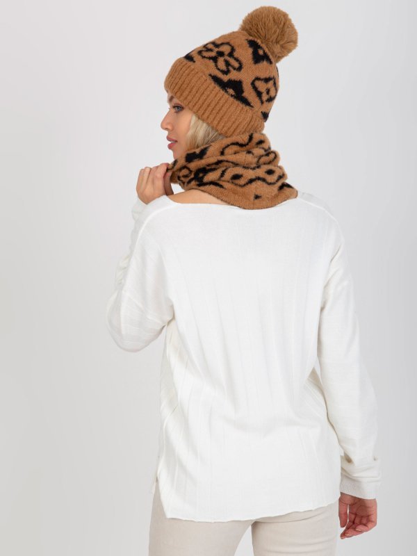 Komin-AT-KM-CM-331.87-camelowy rozmiar - ONE SIZE