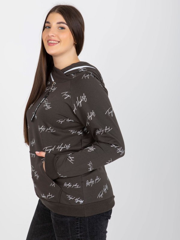 Bluza-RV-BL-8351.95-khaki rozmiar - ONE SIZE