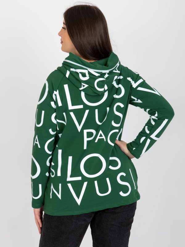 Bluza-RV-BL-5056-1.95-ciemny zielony rozmiar - ONE SIZE