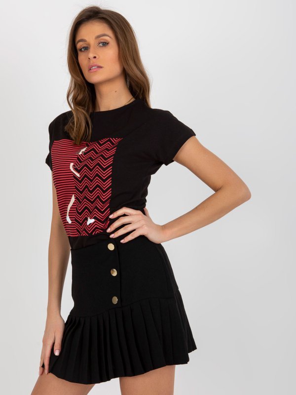 T-shirt-FA-TS-8406.82P-czarny rozmiar - ONE SIZE