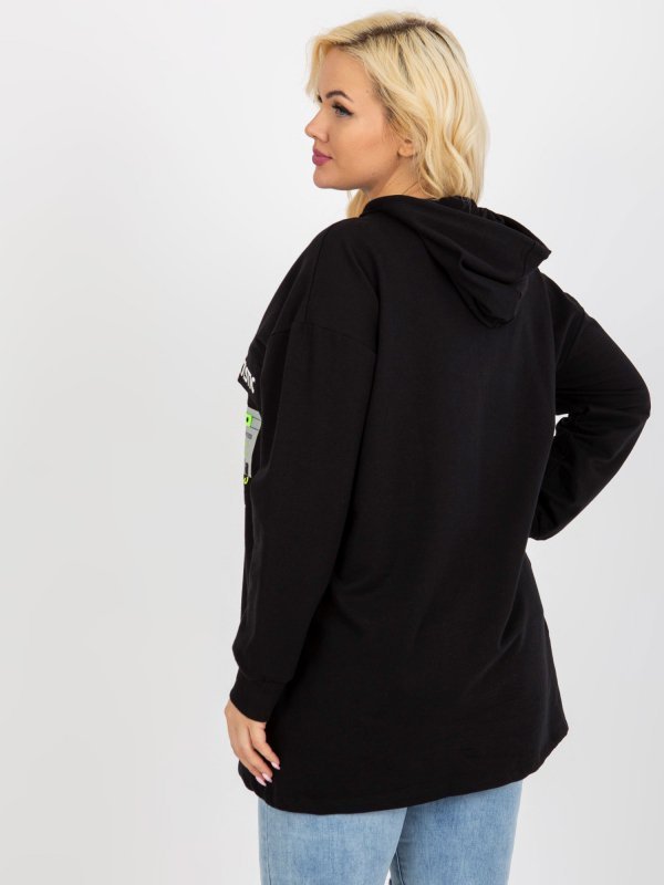 Bluza-RV-BL-8258.34-czarny rozmiar - ONE SIZE