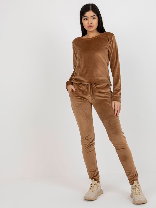 Komplet-RV-KMPL-6083.05-camelowy rozmiar - L
