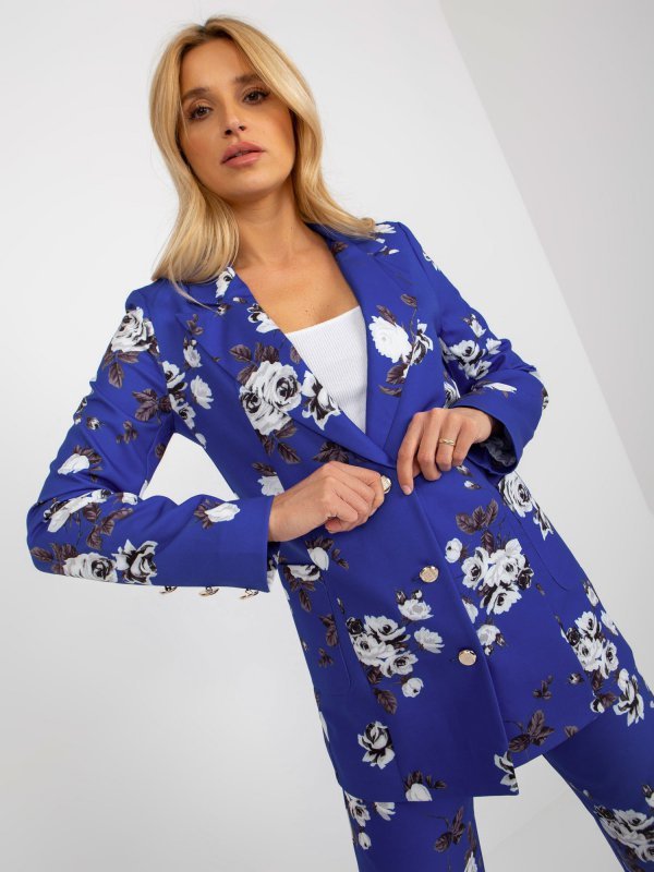 Marynarka-LK-MA-508918.18P-kobaltowy rozmiar - L/XL