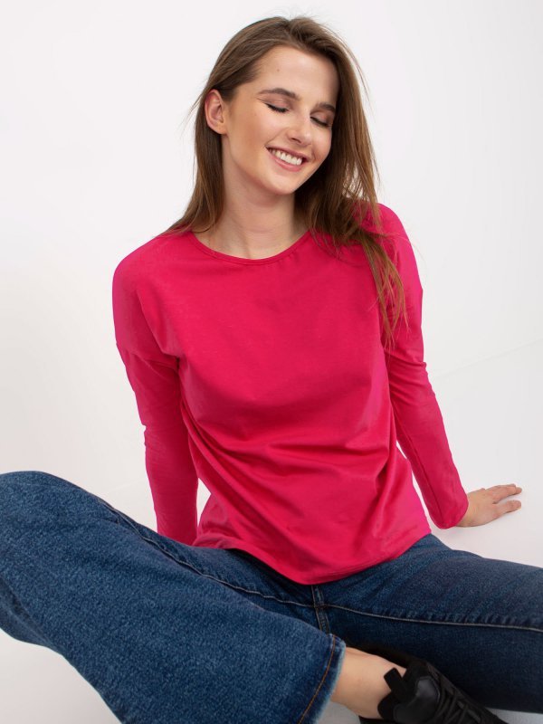 Bluzka-RV-BZ-5121.18-fuksjowy rozmiar - XL