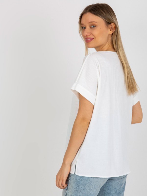 Bluzka-LK-BZ-509251.26X-ecru rozmiar - ONE SIZE