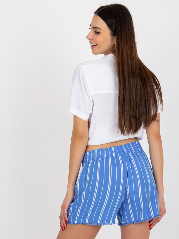Szorty-D73770M61531KG-niebieski rozmiar - L