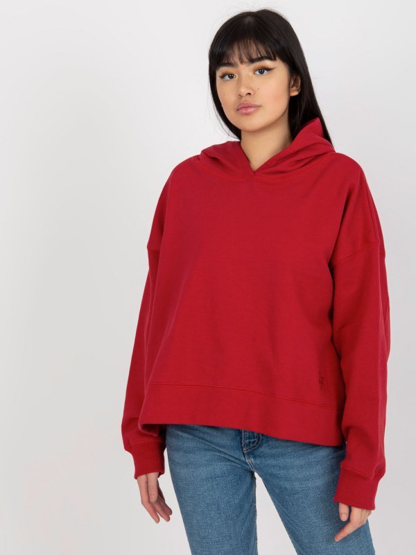 Bluza-TW-BL-2002.11-ciemny czerwony rozmiar - L/XL