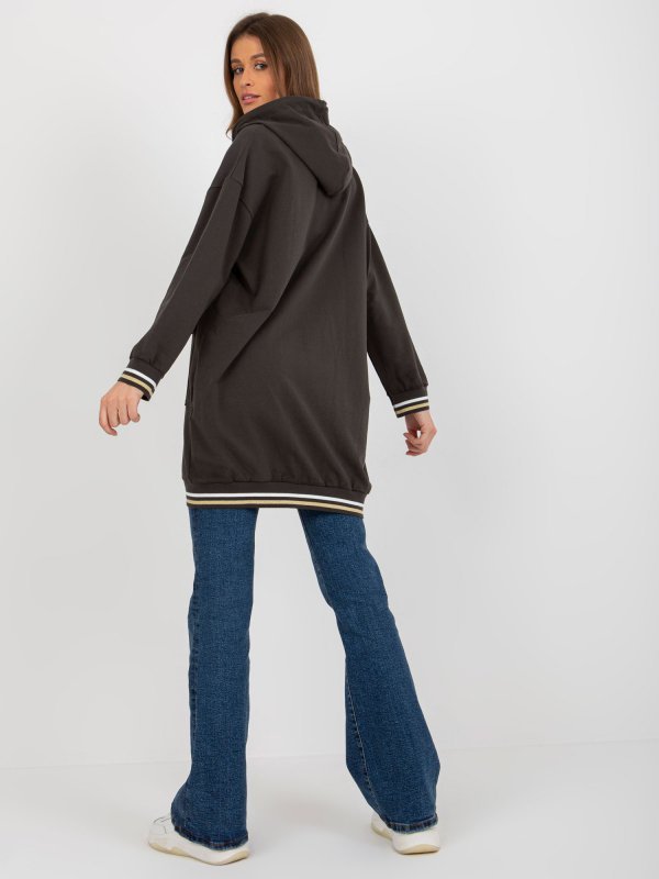 Bluza-RV-BL-8149.91P-ciemny khaki rozmiar - L/XL