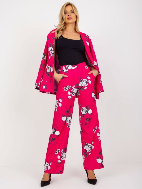 Spodnie-LK-SP-508919.87P-fuksjowy rozmiar - 38