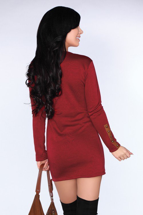 Sukienka CG002 Maroon rozmiar - M