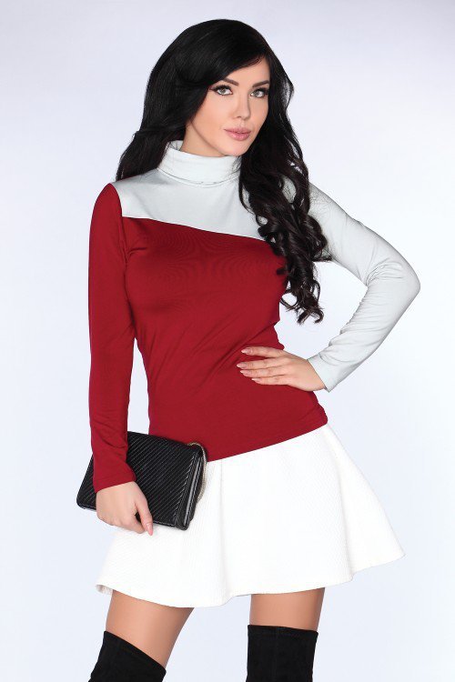 Bluzka CG015 Maroon rozmiar - S