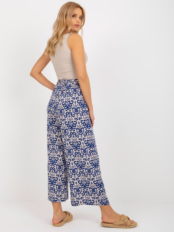 Spodnie-D73770R62237A-ciemny niebieski rozmiar - M
