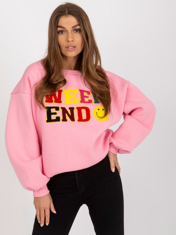 Bluza-EM-BL-617-6.07P-różowy rozmiar - ONE SIZE