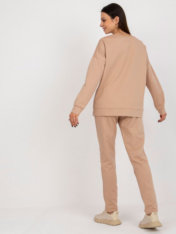 Komplet-LK-KMPL-509315.06-camelowy rozmiar - S/M