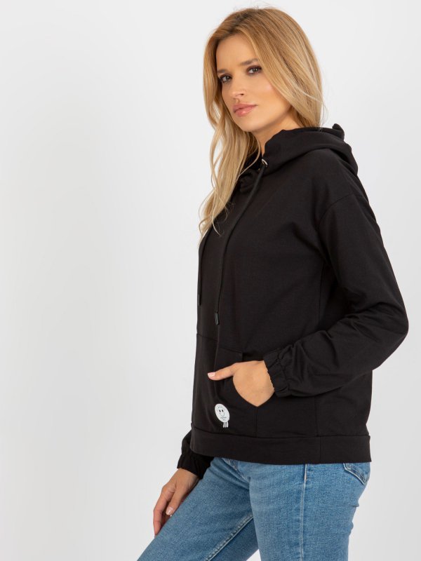 Bluza-RV-BL-8655.00P-czarny rozmiar - S/M