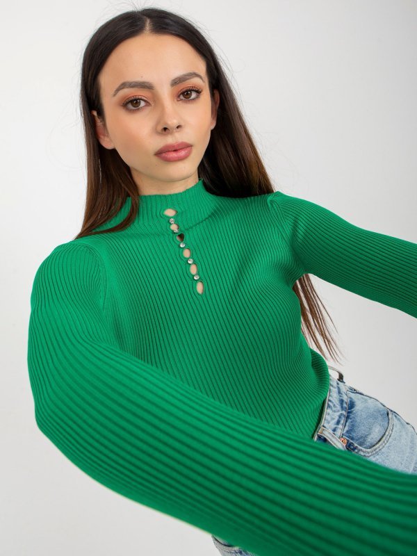 Bluzka-BA-BZ-2302.97P-zielony rozmiar - ONE SIZE