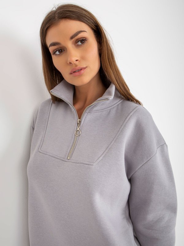 Bluza-EM-BL-773.16P-szary rozmiar - ONE SIZE