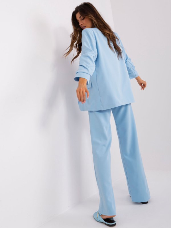 Marynarka-LK-MA-509034.85-jasny niebieski rozmiar - S/M