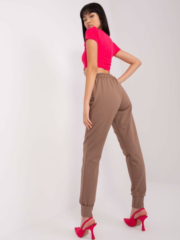 Spodnie-LK-SP-508922-1.30X-brązowy rozmiar - L/XL