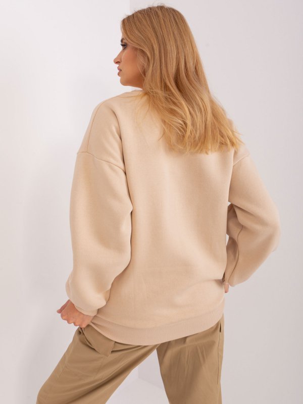 Bluza-EM-BL-617-13.98P-beżowy rozmiar - ONE SIZE