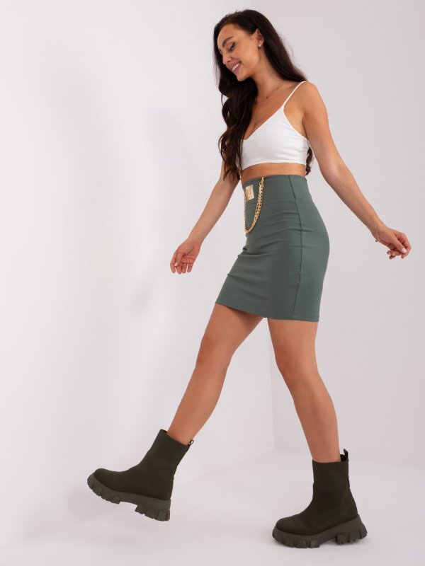 Spódnica-RV-SD-9029.32P-khaki rozmiar - L/XL