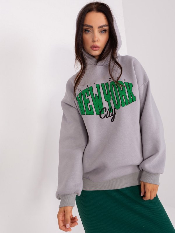 Bluza-EM-BL-656-4.96P-szary rozmiar - ONE SIZE