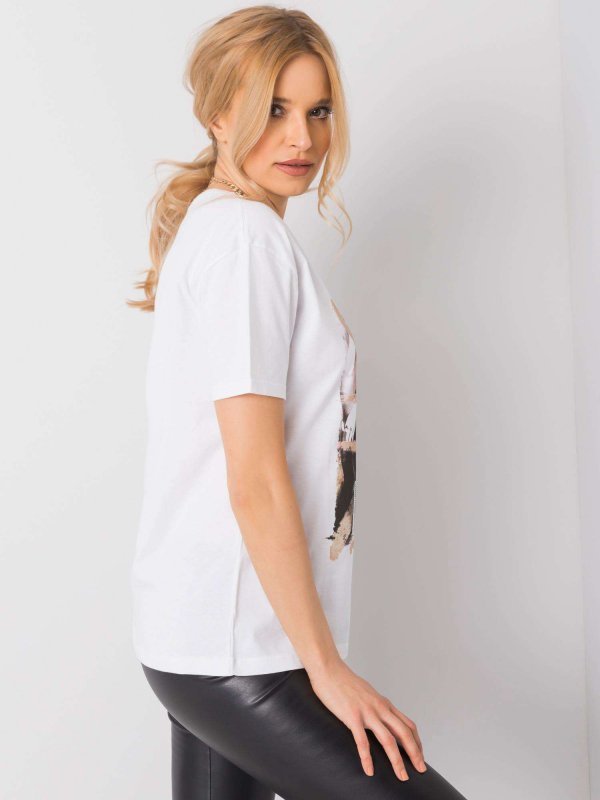 T-shirt-HB-TS-3033.09P-biały rozmiar - M