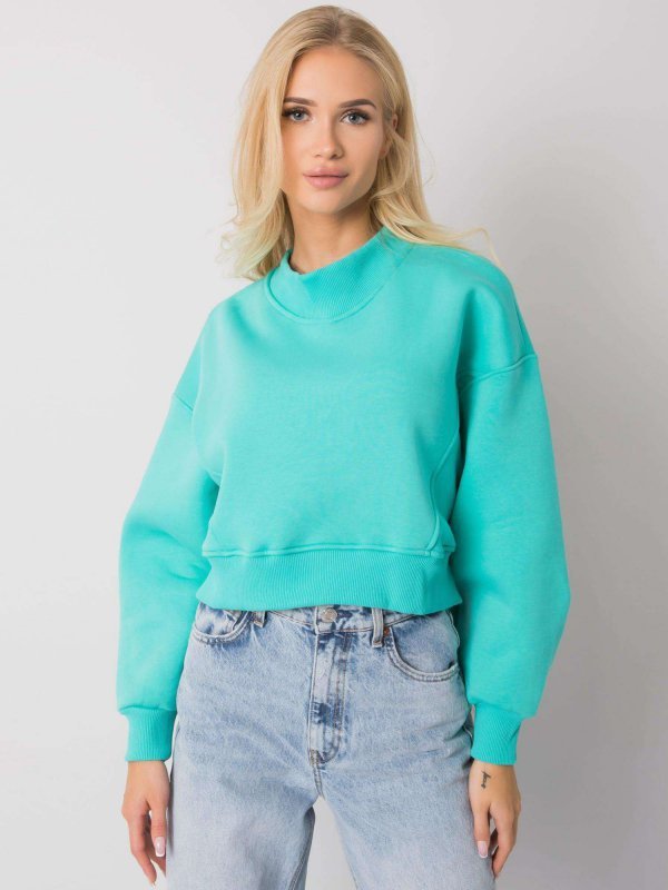 Bluza-RV-BL-6992.69-turkusowy rozmiar - M