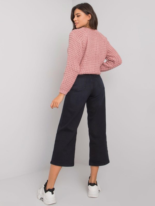 Spodnie jeans-D85038T62213B137-czarny rozmiar - S