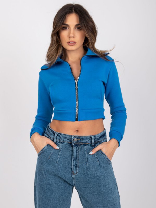 Bluza-RV-BL-7305.79-ciemny niebieski rozmiar - S/M