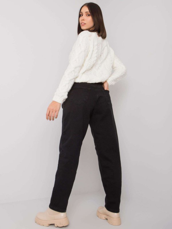 Spodnie jeans-MR-SP-263.65P-czarny rozmiar - 28