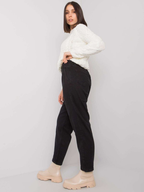 Spodnie jeans-MR-SP-263.65P-czarny rozmiar - 31