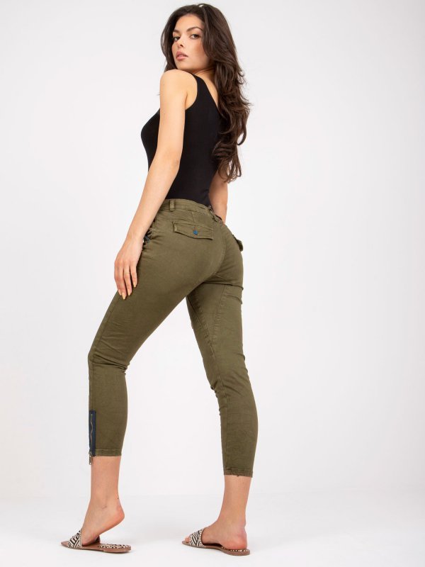Spodnie-EM-SP-DY218.85-khaki rozmiar - XS