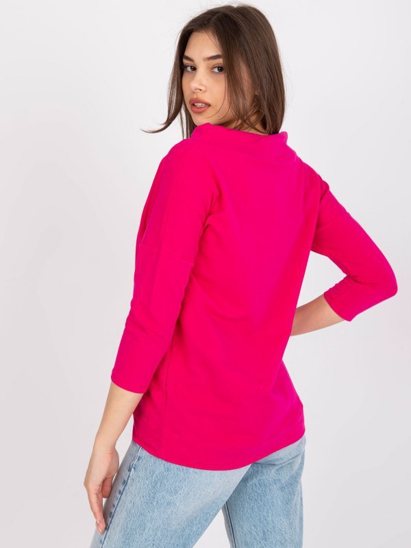 Bluzka-LA-BZ-B586.29X-fuksjowy rozmiar - M