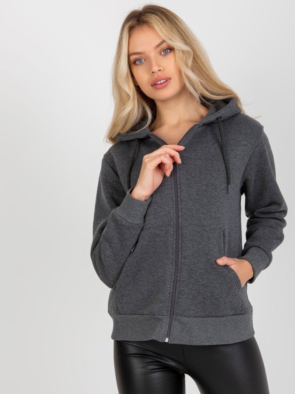 Bluza-CT-BL-F-621087.65P-ciemny szary rozmiar - L/XL