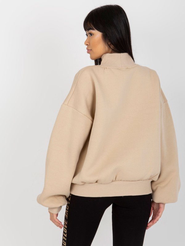 Bluza-EM-BL-643.39X-beżowy rozmiar - S/M