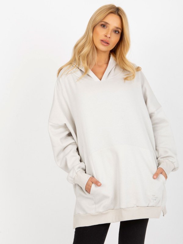 Bluza-TW-BL-2001.40-jasny szary rozmiar - S/M
