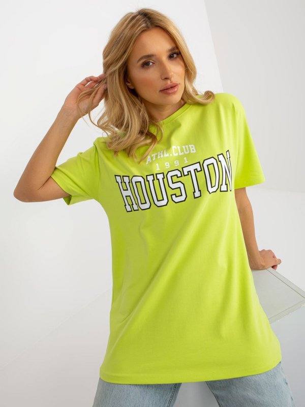 T-shirt-EM-TS-527-1.26X-limonkowy rozmiar - ONE SIZE