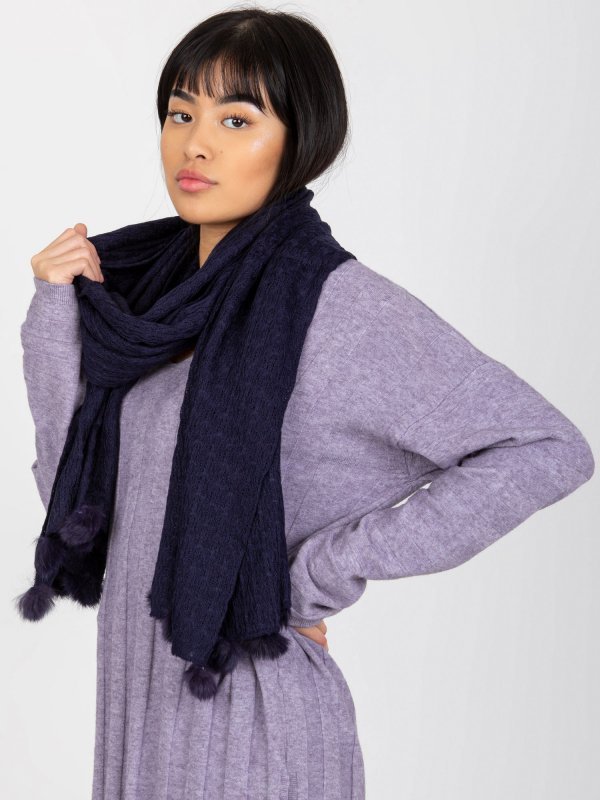 Szalik-AT-SZ-E-318.57P-granatowy rozmiar - ONE SIZE