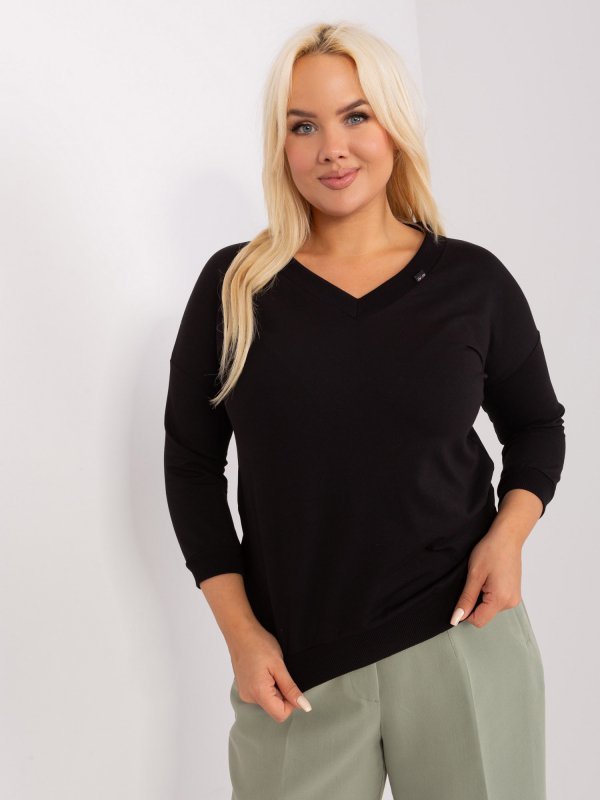 Bluzka-RV-BZ-9175.38X-czarny rozmiar - ONE SIZE