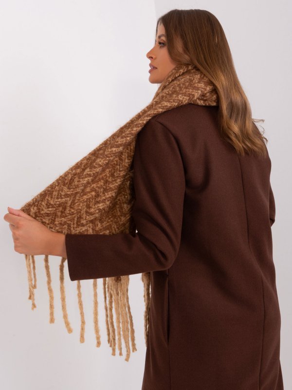 Szalik-AT-SZ-23125.75-camelowy rozmiar - ONE SIZE