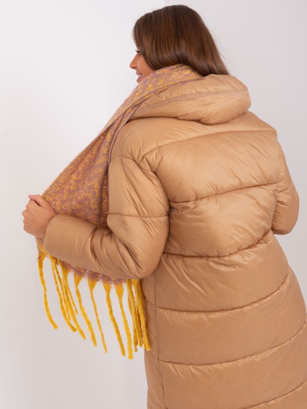 Szalik-AT-SZ-23125.75-ciemny żółty rozmiar - ONE SIZE