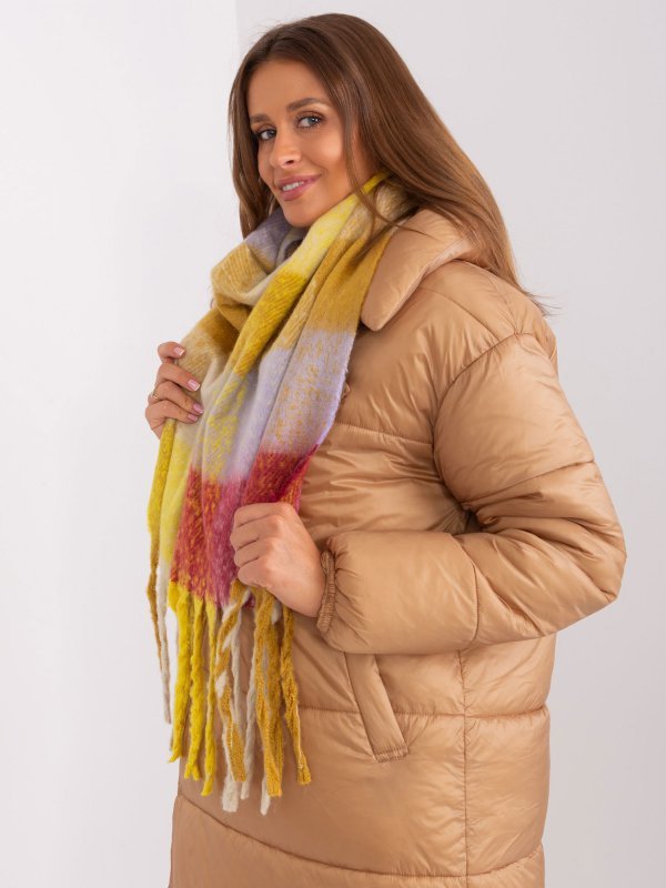 Szalik-AT-SZ-2311501.90-żółty rozmiar - ONE SIZE