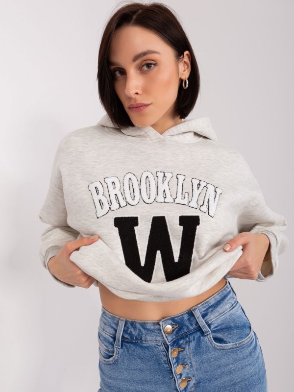 Bluza-EM-BL-656-3.99P-jasny szary rozmiar - ONE SIZE
