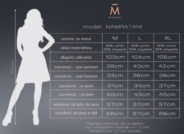 Sukienka Namratani Grey FZ1745 rozmiar - XL