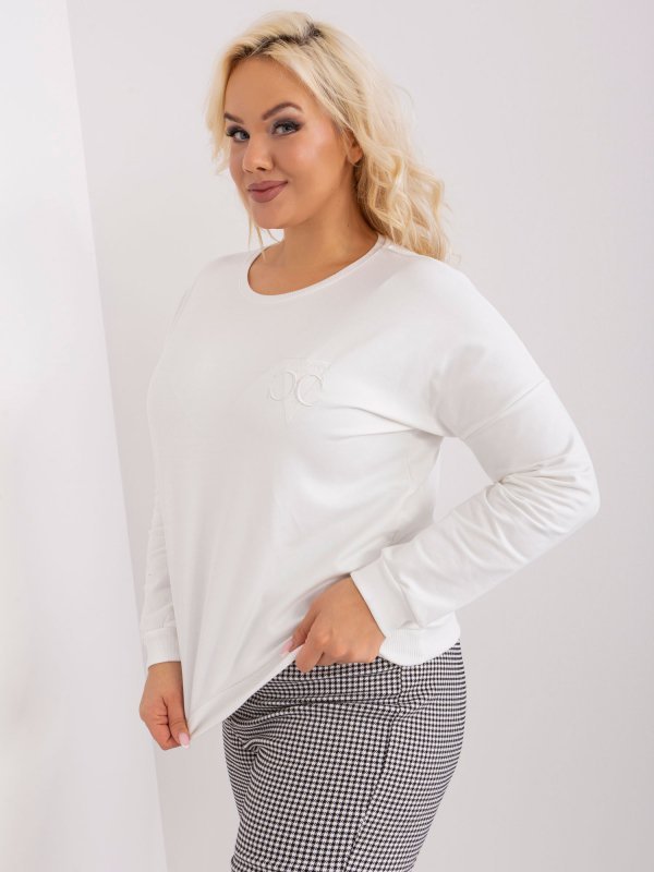 Bluzka-RV-BZ-9312.28P-ecru rozmiar - ONE SIZE
