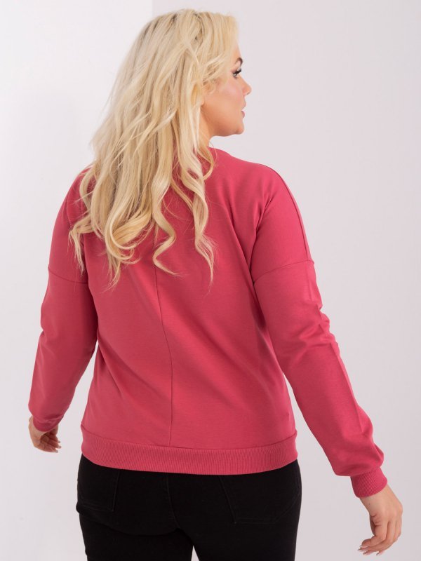 Bluzka-RV-BZ-9312.28P-koralowy rozmiar - ONE SIZE