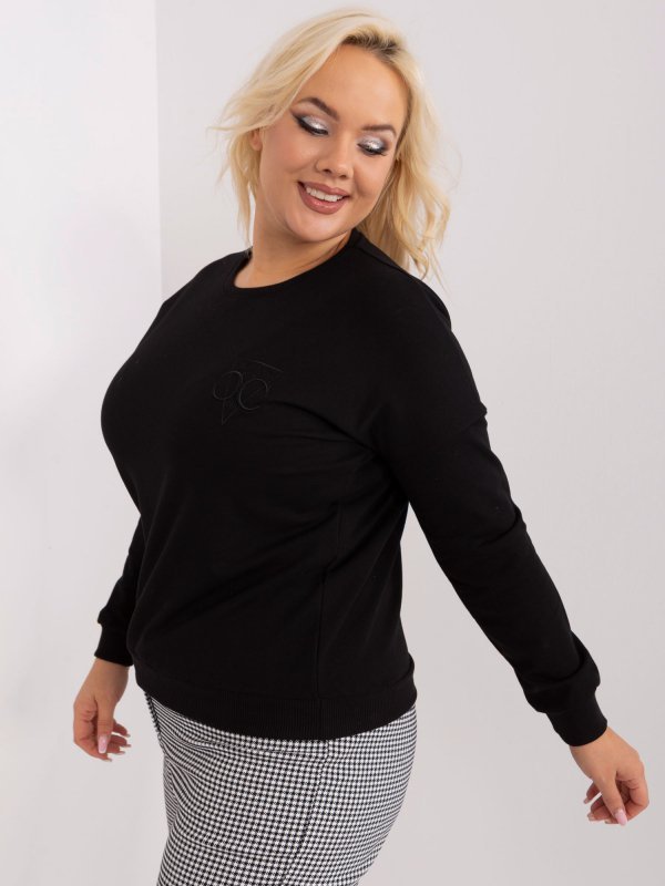 Bluzka-RV-BZ-9312.28P-czarny rozmiar - ONE SIZE