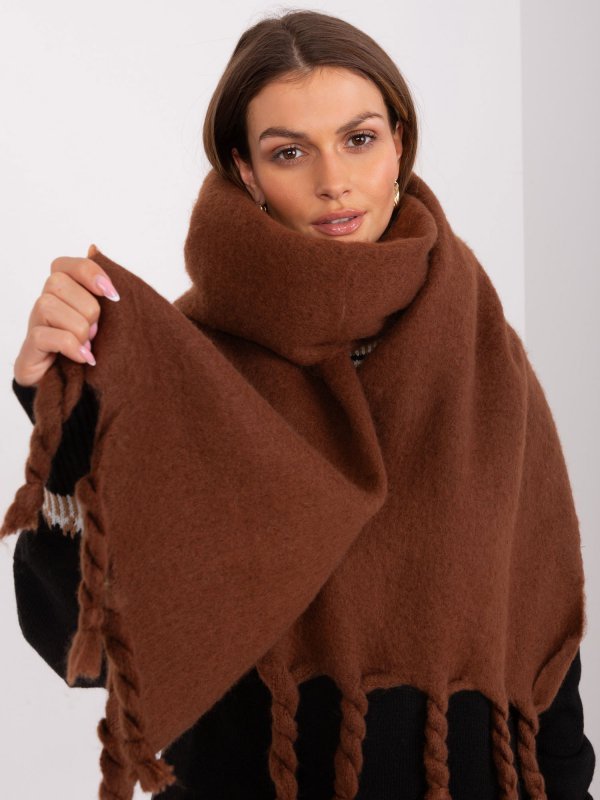 Szalik-AT-SZ-2313502.76P-brązowy rozmiar - ONE SIZE