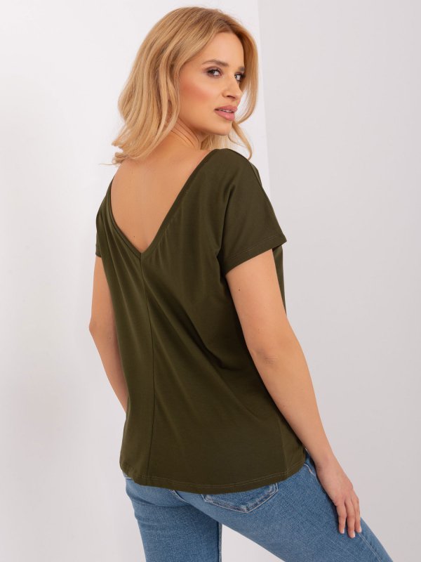T-shirt-RV-TS-4662.22-khaki rozmiar - XL